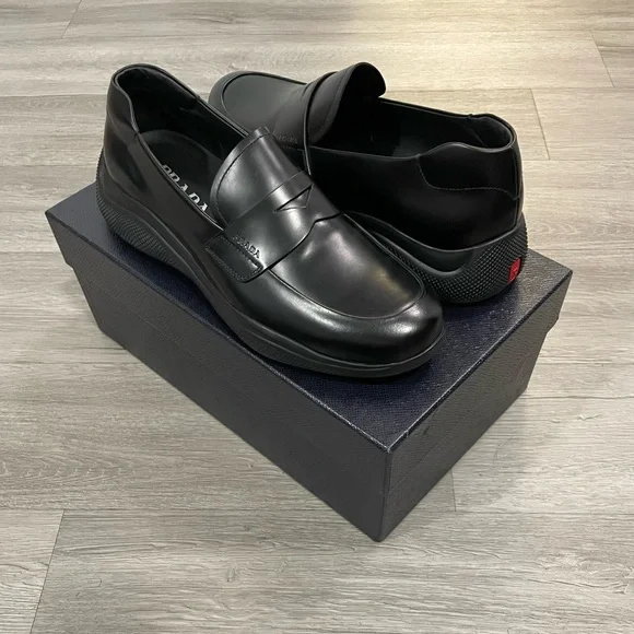Prada Sport Penny Loafers Size 7 (8 US) - Picture 3 of 5